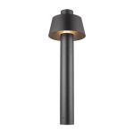 SLV Photoni Aluminium Noir | Convient pour 1x E27