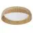 Ledvance LED Decor Mur et Plafonnier Bambou Brun 28W 1150lm - 830 Blanc Chaud