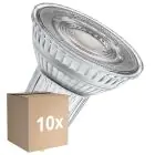 Lot 10x Ledvance LED Réflecteur GU10 PAR16 6.1W 575lm 60D - 927 Blanc Très Chaud | Dimmable - Équivalent 80W