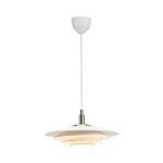 Nordlux Bretagne 38 Pendelarmatuur Metaal Wit | Geschikt voor 1x G9