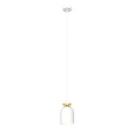 Emibig Hanglamp Target Staal Wit | Geschikt voor 1x E27 - Max 15W