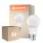 Voordeelpak 6x Ledvance Performance LED Lamp B22d Peer Mat 8.5W 806lm - 827 Zeer Warm Wit|Vervangt 60W