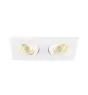 SLV New Tria 155 Spot Aluminium Wit Vierkant 14W 640lm 38D - 930 Warm Wit | Beste Kleurweergave - Dimbaar 