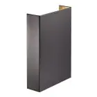 Nordlux Fold 15 Wandlamp Zwart Up & Down 6.4W 250lm - 830 Warm Wit 